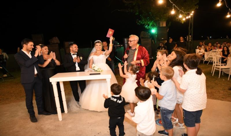 Keşan Belediyesi’nde 2022’de 494 çift “Evet” dedi