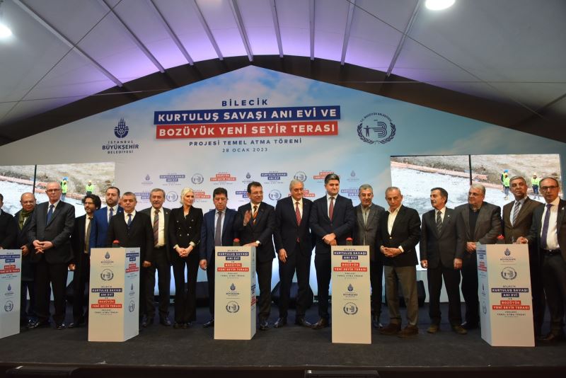 BOZÜYÜK’TE“KURTULUŞ SAVAŞI ANI EVİ VE BOZÜYÜK YENİ SEYİR TERASI PROJESİ”NİN TEMELİ ATILDI