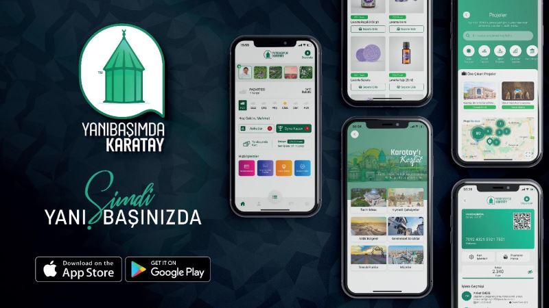 “YANIBAŞIMDA KARATAY” MOBİL UYGULAMASI YAYINDA