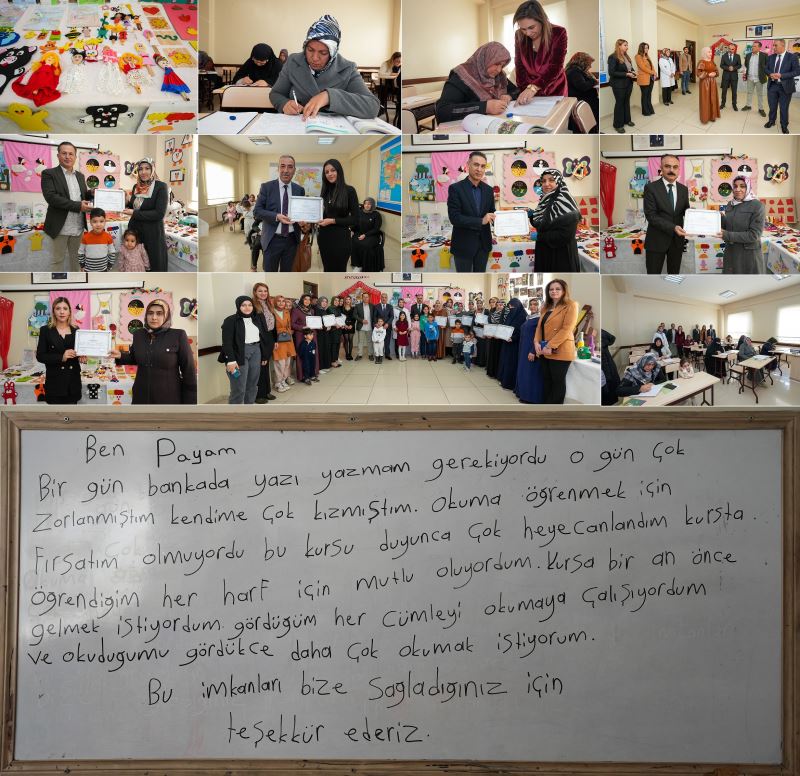 ŞEHİTKAMİL’DE SERTİFİKA HEYECANI