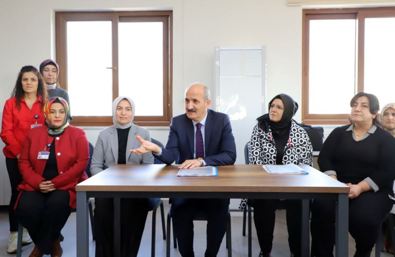 BAŞKAN OKAY, KANUNİ MAHALLESİ SAKİNLERİYLE BİR ARAYA GELDİ