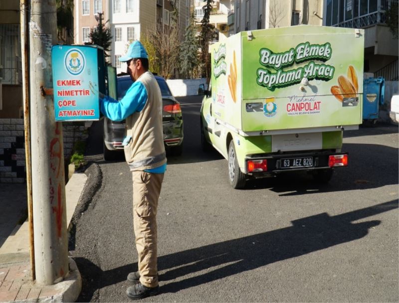 HALİLİYE BELEDİYESİ, GÜNLÜK 500 KİLOGRAM EKMEK İSRAFINI ÖNLÜYOR