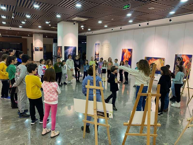ÇOCUKLAR TATİLİ ODUNPAZARI’NDA DOLU DOLU GEÇİRİYOR