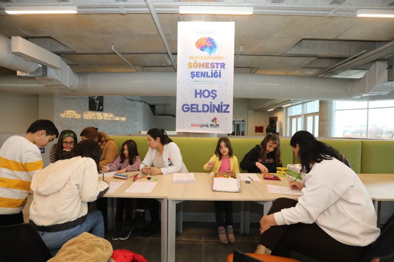 GAZİANTEP BÜYÜKŞEHİR BELEDİYESİ’NDEN ÇOCUKLAR İÇİN ARA TATİLDE SÖMESTR ŞENLİĞİ