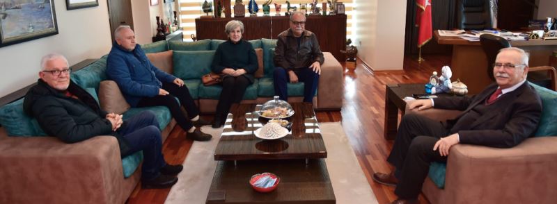 Başkan Gökhan Konuklarını Ağırladı
