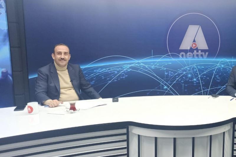 Belediye Başkanımız Av. Mustafa İlmek, Anadolu Net TV Genel Yayın Yönetmeni Metin Kösedağ
