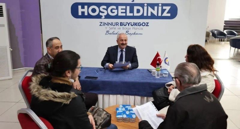 Başkan Büyükgöz Gebzeli hemşerilerini  2023’ün İlk Halk Buluşmasında Ağırladı