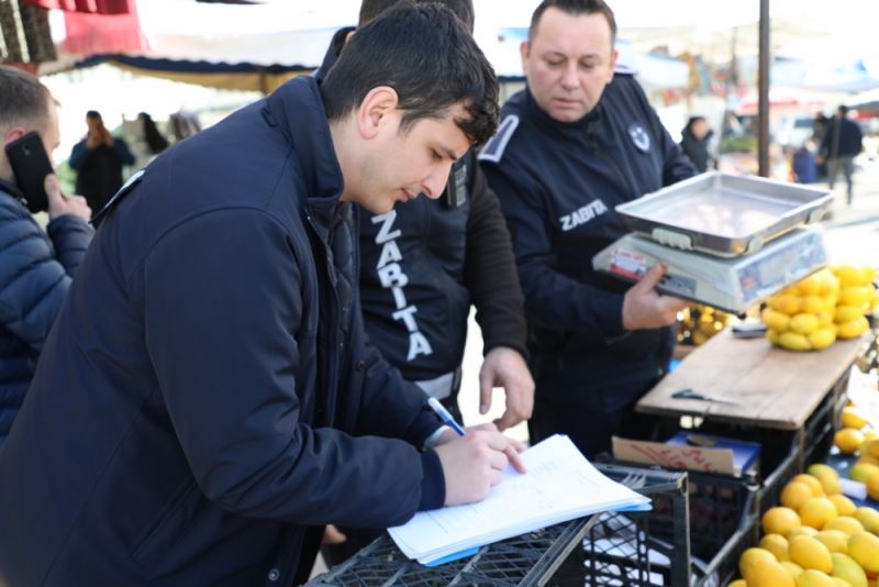 ÖLÇÜ AYAR DENETİM BİRİMİ SEMT PAZARLARINDA İŞ BAŞINDA