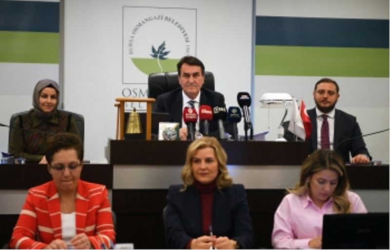 Osmangazi’de Yeni Yılın İlk Meclis Toplantısı