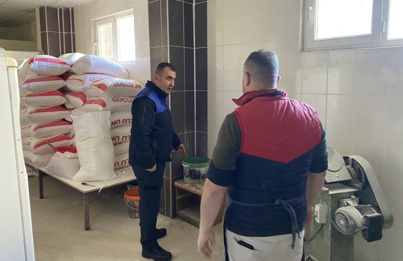 ZABITA EKİPLERİMİZDEN FIRINLARA SIKI DENETİM