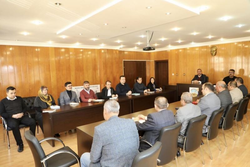 Belediye Başkanımız Av. Mustafa İlmek başkanlığında birim müdürlerinin katılımıyla 2023