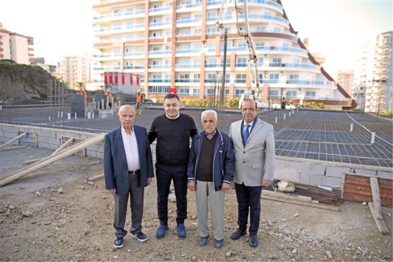 MAHMUTLAR HÜSNÜ GÖNÜLLÜ SAĞLIK OCAĞININ TEMELİ ATILDI