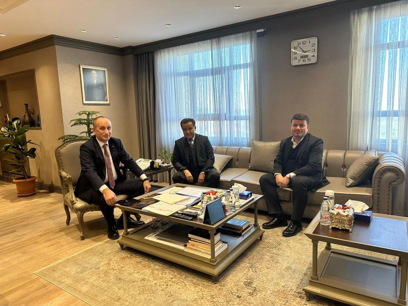 BAŞKAN DİNÇER VE MİLLETVEKİLİ AYDOĞDU