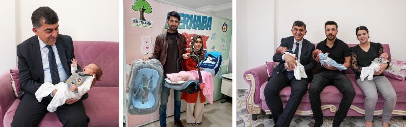 ŞEHİTKAMİL’DEKİ 16 BİN 284 BEBEĞE ‘MERHABA BEBEK’ DENİLDİ