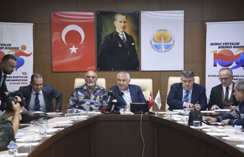 5 Ocak Adana’nın Kurtuluşu 13. Uuslararası Yarı Maratonu Pazar Günü Koşuluyor