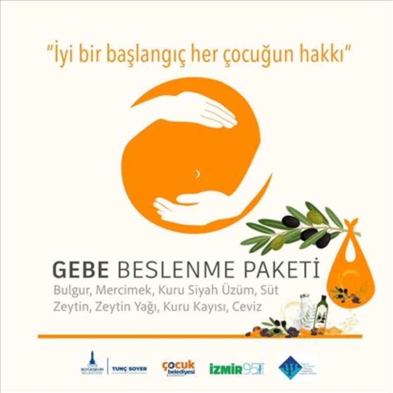 Büyükşehir Belediyesi’nden anne adaylarına Gebe Beslenme Paketi