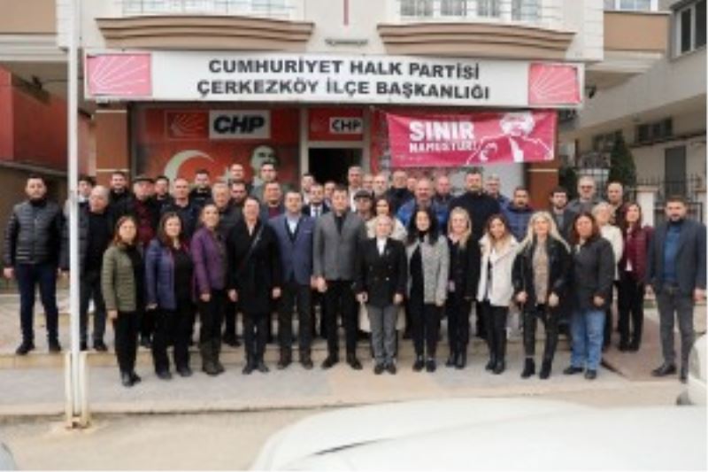 BAŞKANIMIZ AKAY, CHP İL BAŞKANI NALLAR İLE ESNAF ZİYARETLERİNDE BULUNDU