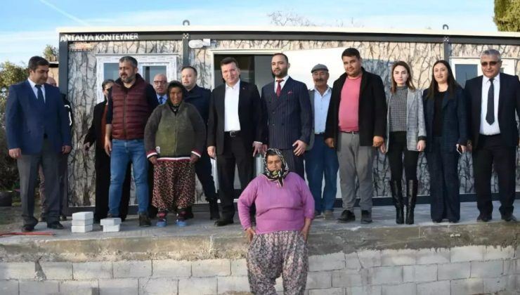 SERİK KAYMAKAMI YAŞLI KADININ EV İHTİYACINA KAYITSIZ KALMADI