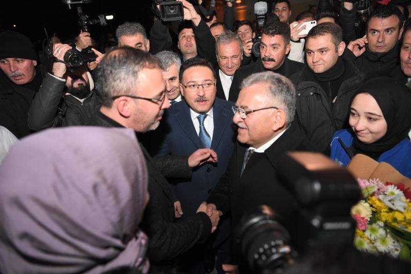 Başkan Büyükkılıç, Bakan Mehmet Kasapoğlu