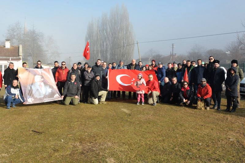 İNÖNÜ SAVAŞLARININ 102. YILINDA İNTİKAMTEPE’YE  “İNÖNÜ SAVAŞLARI VE ŞEHİTLERİ ANMA” YÜRÜYÜŞÜ DÜZENLENDİ