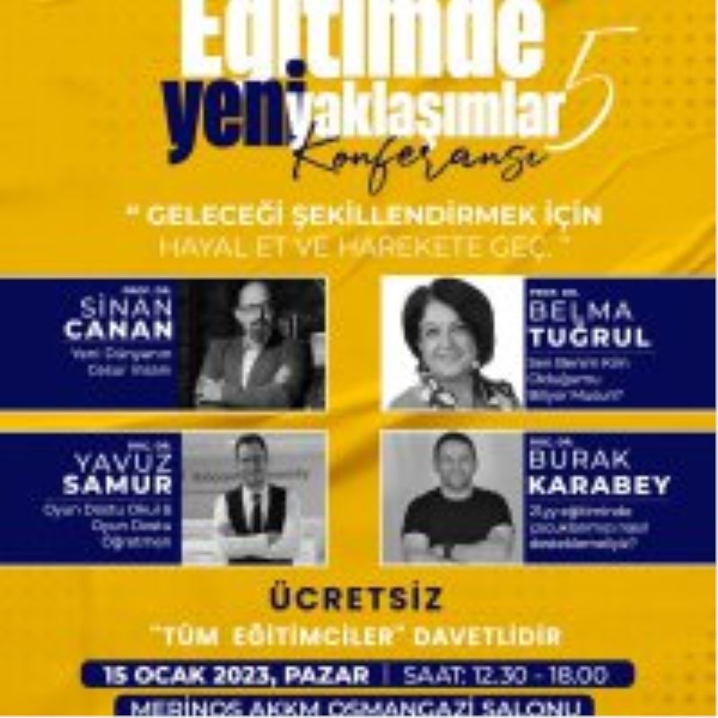 Öğretmenlere özel bilgi şöleni