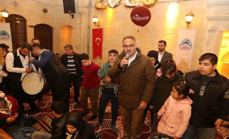 Eyyübiye Belediyesi Görme Engelli Çocuk ve Gençlere Unutulmaz Bir Gece Yaşattı