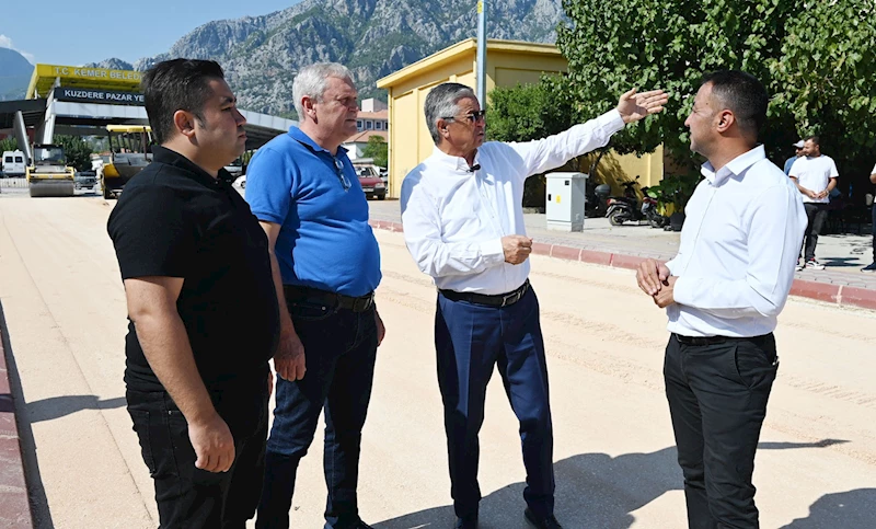 Kuzdere Mahallesi’nin çehresi değişiyor