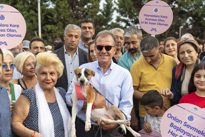 Başkan Seçer 4. Mersin Pati Festivali’nde Hayvanseverler ve Can Dostlarla Buluştu