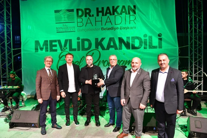 Bahçelievler’de kandil özel programı