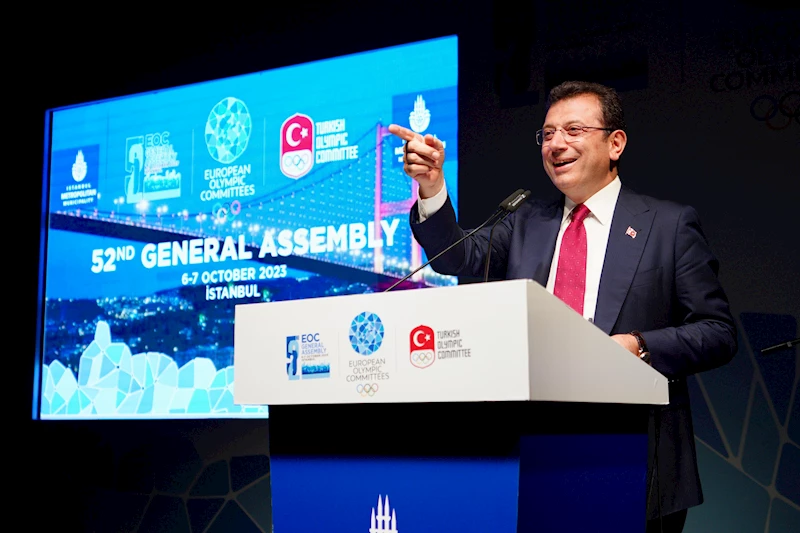 İMAMOĞLU’NDAN IOC’YE ‘2036 OLİMPİYATLARI’ ÇAĞRISI