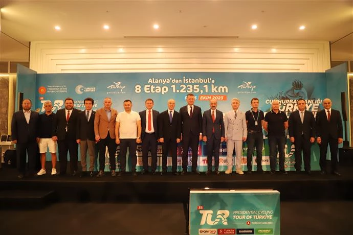 58. CUMHURBAŞKANLIĞI TÜRKİYE BİSİKLET TURU STARTI ALANYA’DAN