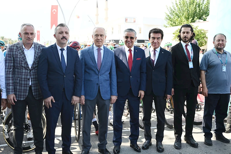 58. Cumhurbaşkanlığı Türkiye Bisiklet Turu’nun Kemer-Kalkan etabı başladı
