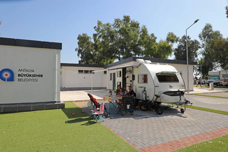 Karavan Park yerli ve yabancı tatilcilerin yeni gözdesi