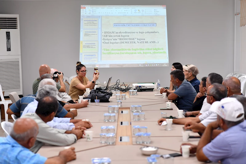 Mersin Büyükşehir, Üreticileri Organik Tarıma Teşvik Ediyor