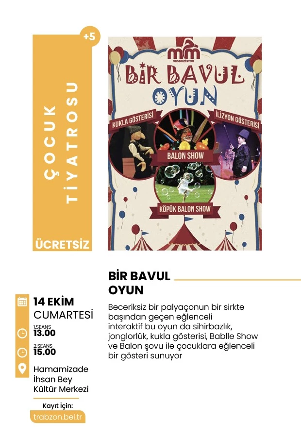 BÜYÜKŞEHİR KÜLTÜR SANAT ETKİNLİKLERİNDE HIZ KESMİYOR