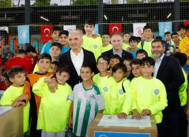 AMATÖR SPOR KULÜPLERİNE BÜYÜK DESTEK