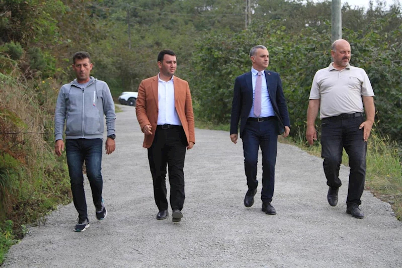 İkisu Mahallesi betonlama çalışması