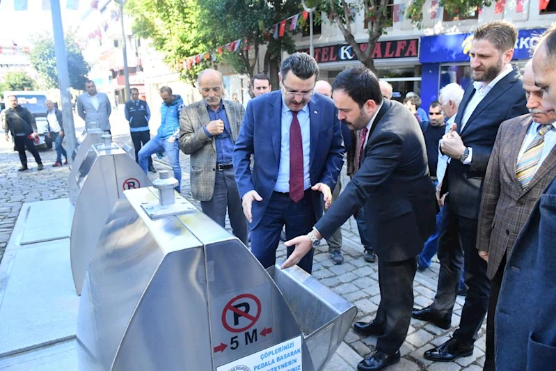 Ortahisar Belediyesi çöp konteynerlerini yenilemeye devam ediyor