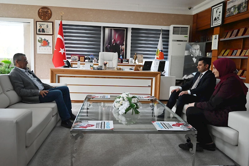 İl Milli Eğitim Müdürü Kaygusuz’dan Başkan Topaloğlu’na ziyaret