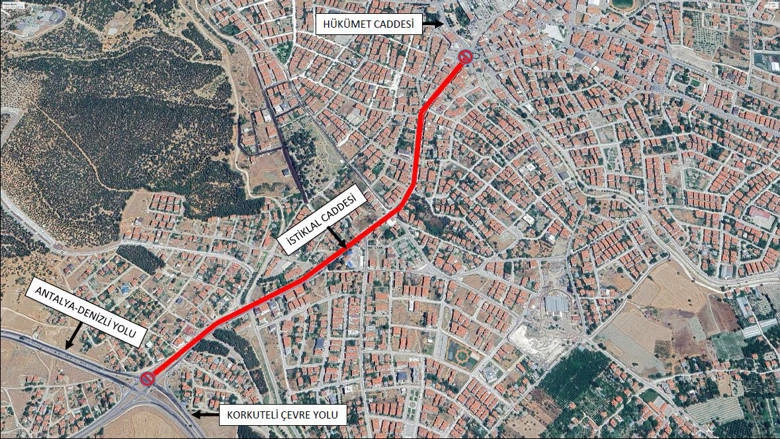 Kepez ve Korkuteli’de asfalt çalışması nedeniyle yol kapatılacak