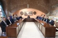 BAŞKAN ÖZTEKİN MUHTARLARLA BİR ARAYA GELDİ