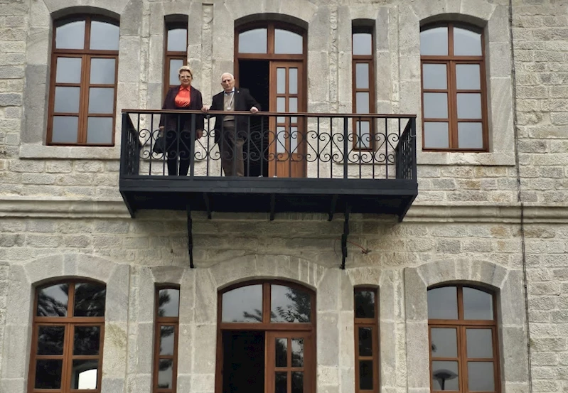 Halide Edip Adıvar’ın kaldığı “Çoban Mektebi”, torunu tarafından ziyaret edildi