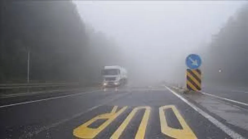 HAVA RAPORU.. BAZI İLLERDE SAĞANAK YAĞIŞ BAZI İLLERDE SİS VE PUS VAR