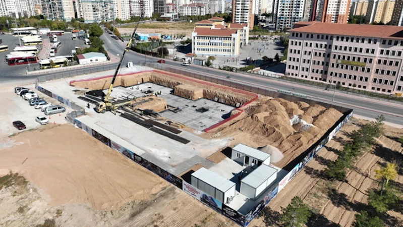 TOPLUM RUH SAĞLIĞI MERKEZİ VE SAĞLIKLI HAYAT MERKEZİ’NİN YAPIMI DEVAM EDİYOR