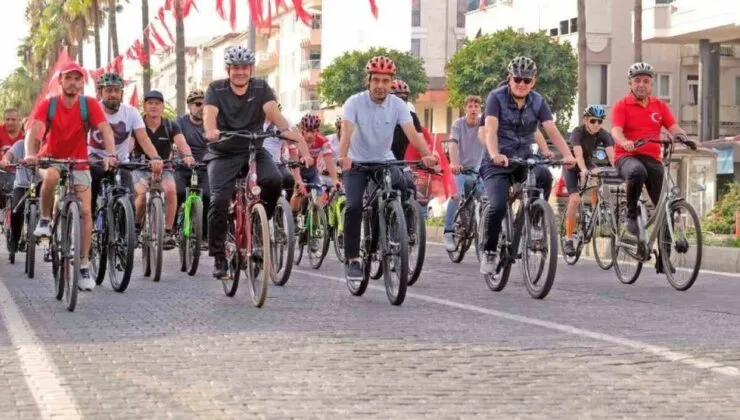 ALANYA’DA 100. YIL BİSİKLET TURU