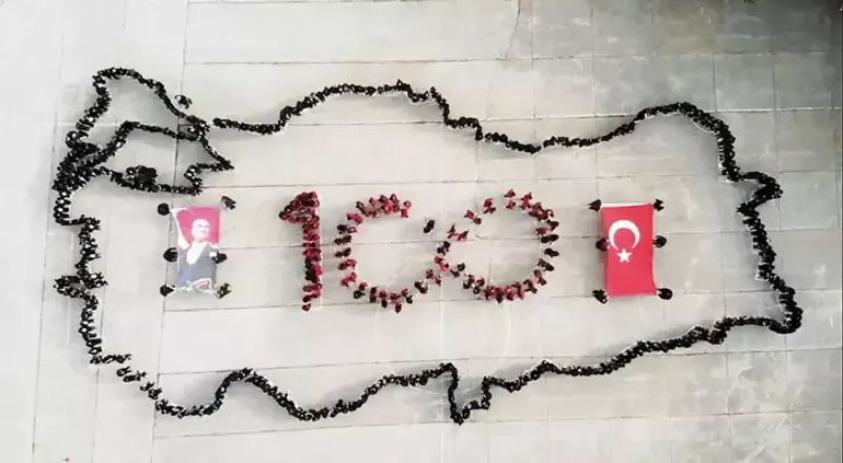 CUMHURİYET’İN 100. YILI BÜTÜN TÜRKİYE’DE KUTLANIYOR