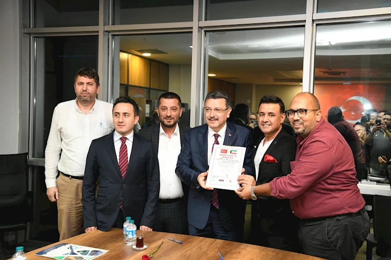 Genç, Kuveytli turizmcilerle görüştü