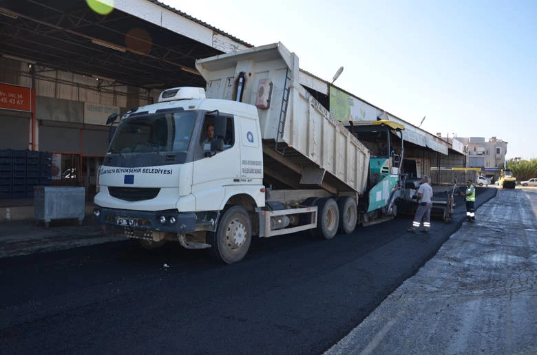 Payallar Hali’ne sıcak asfalt
