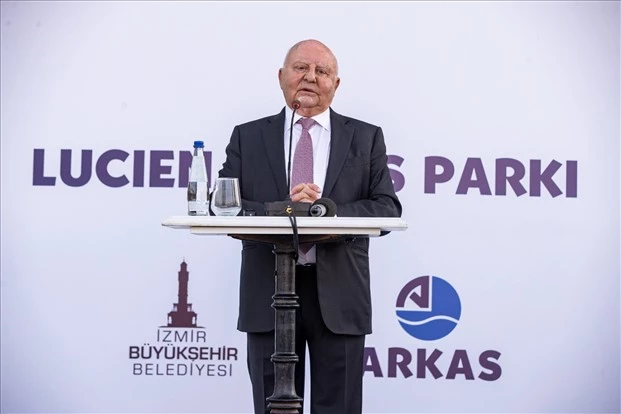 Lucien Arkas Parkı açıldı