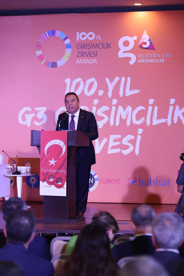 Antalya’da “100. Yıl G3 Girişimcilik Zirvesi”